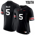Youth Ohio State Buckeyes #5 Braxton Miller Black Nike NCAA College Football Jersey Super Deals NDD2044EK
